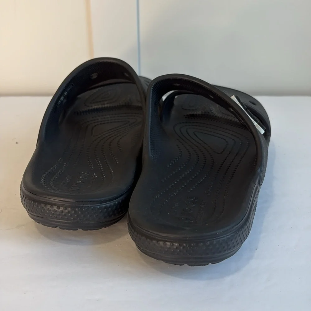 Crocs Two Strap Black Unisex Sandal